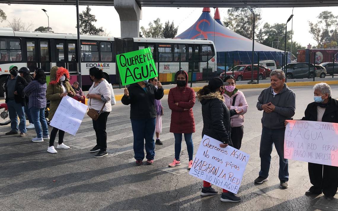 Vecinos De Ecatepec Realizan Bloqueos Ante Desabasto De Agua Potable El Sol De Toluca